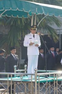 Wali Kota Tebing Tinggi Pimpin Peringatan Hari Otonomi Daerah ke-29, Soroti Sinergi Menuju Indonesia Emas 2045