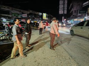 Antisipasi Tindakan Pelaku 3C, Polsek Bilah Hulu Laksanakan Patroli Presisi di Jalinsum