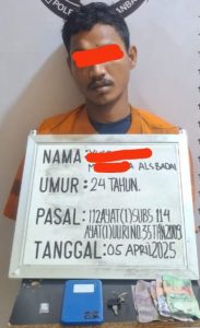 Badai Tak Berkutik Diringkus Satres Narkoba Polres Labuhanbatu