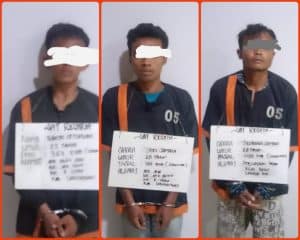 Satreskrim Polres Labuhanbatu Menangkap Dua Pelaku Pencurian Motor dan Penadahnya
