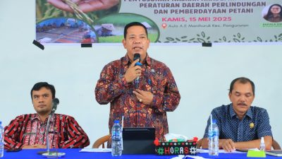 Pemkab Samosir Susun Naskah Akademik Ranperda Perlindungan dan Pemberdayaan Petani
