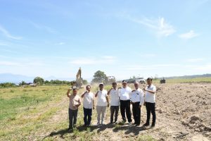 Wabup Ariston Sidauruk Tinjau Langsung Proses Pembukaan Jalan Pangururan By Pass