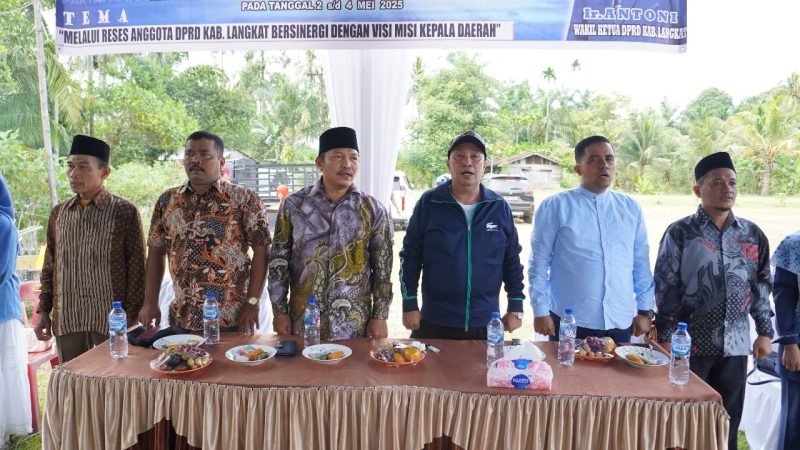 Wakil Ketua DPRD Langkat Ir Antoni Serap Aspirasi Warga dalam Reses di Desa Tanjung Putus