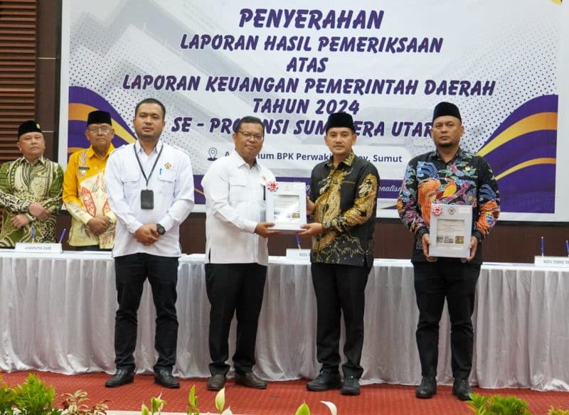 Pemko Tebing Tinggi Raih WTP untuk Ketujuh Kalinya, Wali Kota: Peningkatan Harus Terus Dilakukan untuk Kemajuan Kota