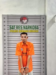 Dikepung Polisi, Dua Pembawa Sabu Diamankan di Sergai
