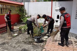Polres Labuhanbatu Gelar Bakti Sosial di Rumah Ibadah Menyambut HUT Bhayangkara Ke-79
