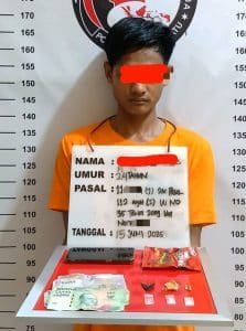 Polres Labuhanbatu Tangkap Residivis Narkoba di Depan Terminal Padang Bulan