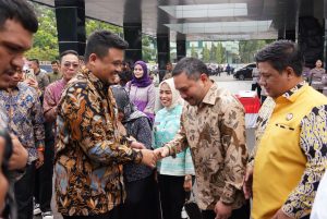 Bupati Pakpak Bharat Hadiri Perayaan HUT ke-75 Kodam I/BB di Medan