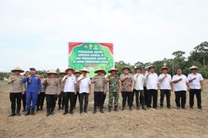 Dukung Ketahanan Pangan Nasional, Polres Sergai Tanam Jagung Serentak Kuartal III 2025