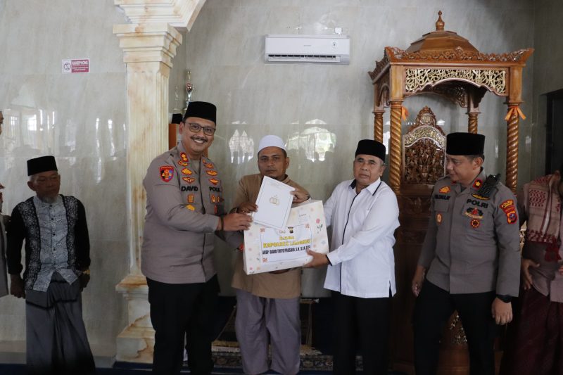 Kapolres Langkat Gelar Jumat Curhat, Serap Aspirasi Warga Stabat