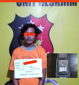 Nelayan Jadi Pengedar Sabu, Diringkus di Sei Berombang