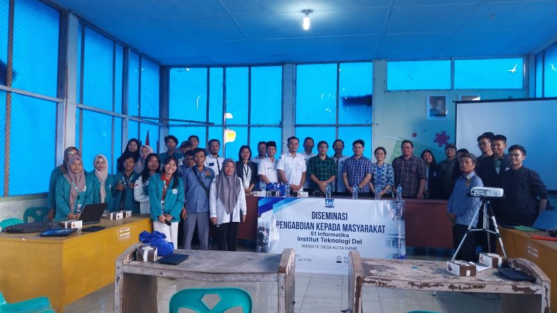 Kuta Dame Gandeng IT Del dan Kominfo Pakpak Bharat Wujudkan Desa Digital