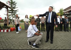 Bupati Pakpak Bharat Resmi Buka Pelatihan Paskibraka 2025