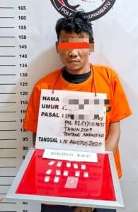 Pengedar Sabu di Pajak Hongkong Ditangkap Polisi