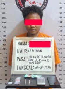 Pengedar Sabu di Labuhanbatu Ditangkap Saat Menunggu Pembeli