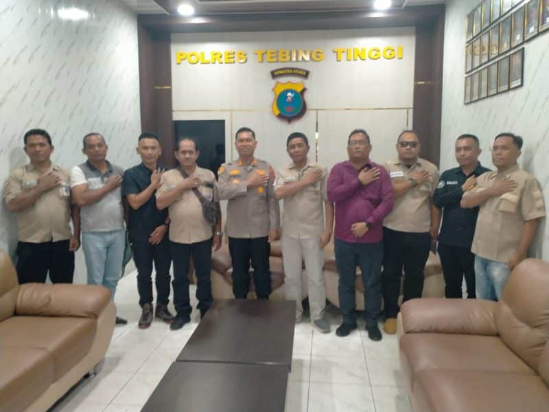 PD IWO Tebing Tinggi Temui Kapolres, Sepakat Perkuat Kolaborasi untuk Kamtibmas