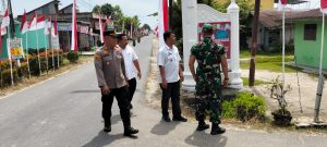 Kapolsek Tebing Tinggi Apresiasi Semangat Warga di Lomba Kampung Hias Paya Lombang