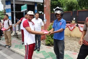 Satres Narkoba Labuhanbatu Ajak Warga Tebar Kebaikan di Jumat Berkah