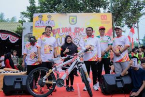 Fun Run Sunset HUT ke-80 RI di Sergai Gaet 1.400 Peserta dan Sajikan Pemandangan Memukau