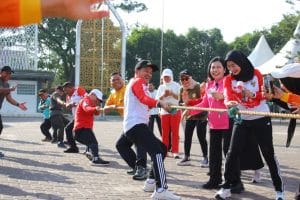 Polres Tebing Tinggi Gelar Lomba Meriahkan HUT ke-80 RI