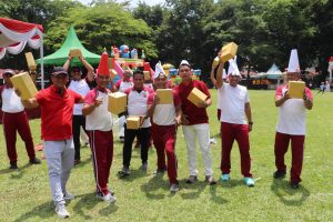 Polres Langkat Gelar Family Gathering Rayakan HUT ke-80 RI