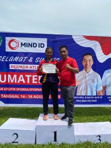 Atlet Pakpak Bharat Raih Prestasi Cemerlang di Kejurda Atletik Sumut