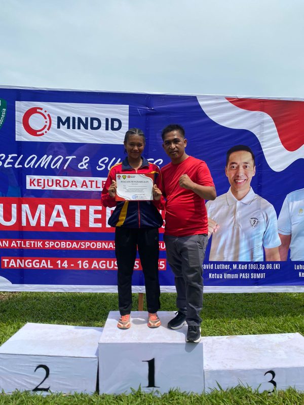 Atlet Pakpak Bharat Raih Prestasi Cemerlang di Kejurda Atletik Sumut