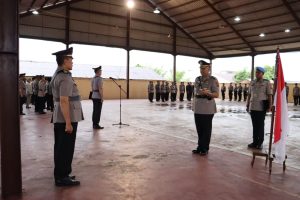 Kapolres Labuhanbatu Ajak Personel Tingkatkan Dedikasi di Hari Juang Polri