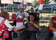 Polsek Kualuh Hulu Gelar Aksi Donor Darah, Dukung Stok PMI