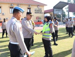 HUT Polwan ke-77, Polres Labuhanbatu Gelar Pekan Disiplin Penuh Semangat