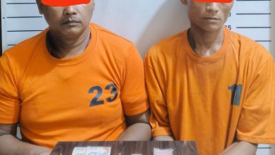 Dua Pria Dibekuk Saat Jual Beli Sabu di Labura
