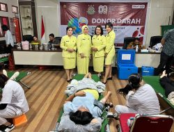 Kejari Humbahas Gelar Donor Darah Sambut HUT Kejaksaan ke-80