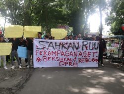 Kapolres Langkat Kawal Aksi Mahasiswa, Unjuk Rasa Berlangsung Damai