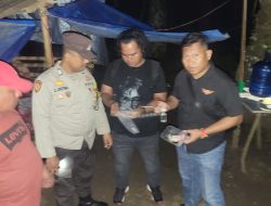 Polsek Kuala Bongkar Sarang Narkoba di Parit Bindu