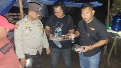 Polsek Kuala Bongkar Sarang Narkoba di Parit Bindu