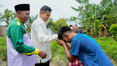 Warga Silau Rakyat Kembali Tersenyum, Wabup Adlin Serahkan Rumah Bantuan Korban Puting Beliung