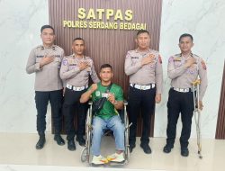 Satlantas Polres Sergai Permudah Akses SIM D Bagi Difabel