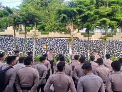 Polres Pakpak Bharat Kerahkan Satu Kompi Dalmas Dukung Pengamanan Aksi di Dairi