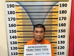 Polisi Ringkus Pengedar Sabu di Tebing Tinggi, 63 Paket Disita