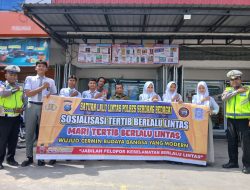 Satlantas Polres Sergai Intensifkan Patroli dan Edukasi Keselamatan Jalan Raya