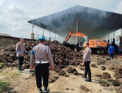 Gudang Jangkos di Sergai Hangus Terbakar, Polisi Sigap Amankan Situasi
