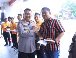 Kapolres AKBP Choky Meliala Rayakan Ultah Personel