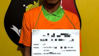 Pengedar Sabu Dibekuk di Panai Hilir Berkat Laporan Warga