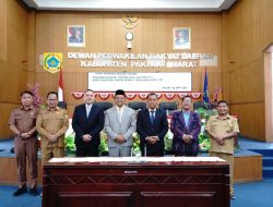 DPRD Pakpak Bharat Gelar Sidang Paripurna Bahas Plafon APBD 2026