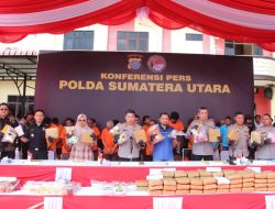 Polda Sumut Ungkap 167 Kasus Narkoba dan Segel 3 Tempat Hiburan Malam di Tebing Tinggi