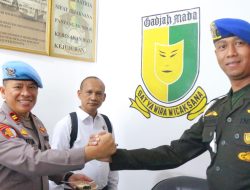 Polres Tebing Tinggi Rayakan HUT TNI ke-80 dengan Kunjungan ke Markas Subdenpom I/I
