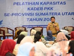 Ketua TP PKK Pakpak Bharat Ikuti Pelatihan Peningkatan Kapasitas Kader PKK se-Sumatera Utara