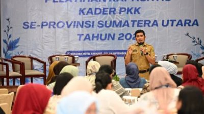 Ketua TP PKK Pakpak Bharat Ikuti Pelatihan Peningkatan Kapasitas Kader PKK se-Sumatera Utara