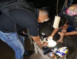 Polsek Kualuh Hulu dan Satresnarkoba Sergap Pengedar Sabu di Tengah Kebun Sawit