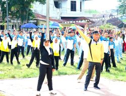 Bupati Maya Hasmita Ajak Pelajar Labuhanbatu Hidup Sehat dan Berprestasi